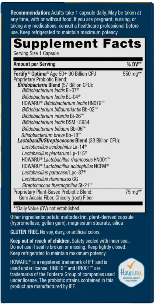 Fortify Optima, Age 50+ 30 Delayed-Release Capsules by Nature's Way