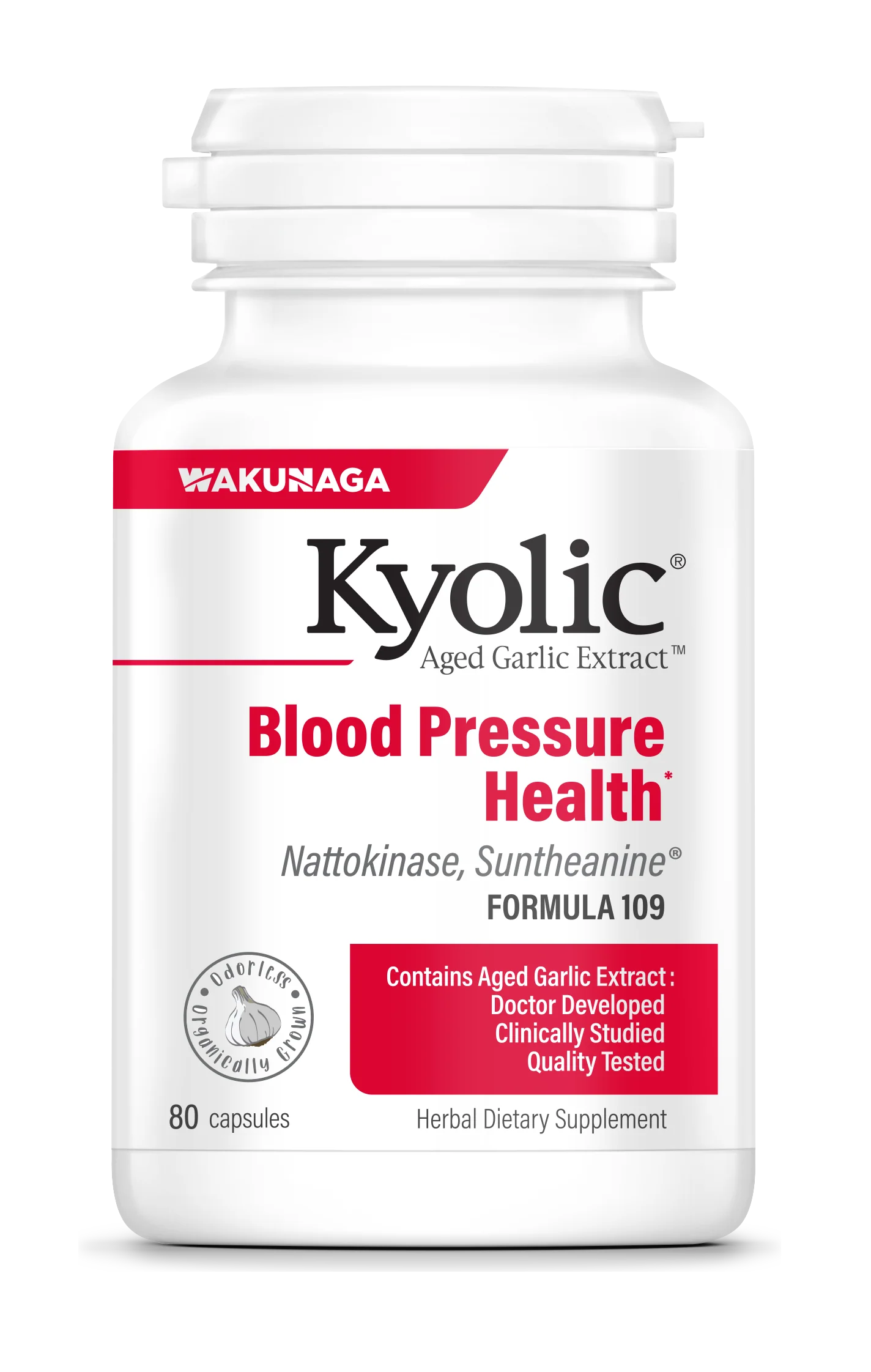 Formula 109 Aged Garlic Extract Blood Pressure Health 160 Capsules
