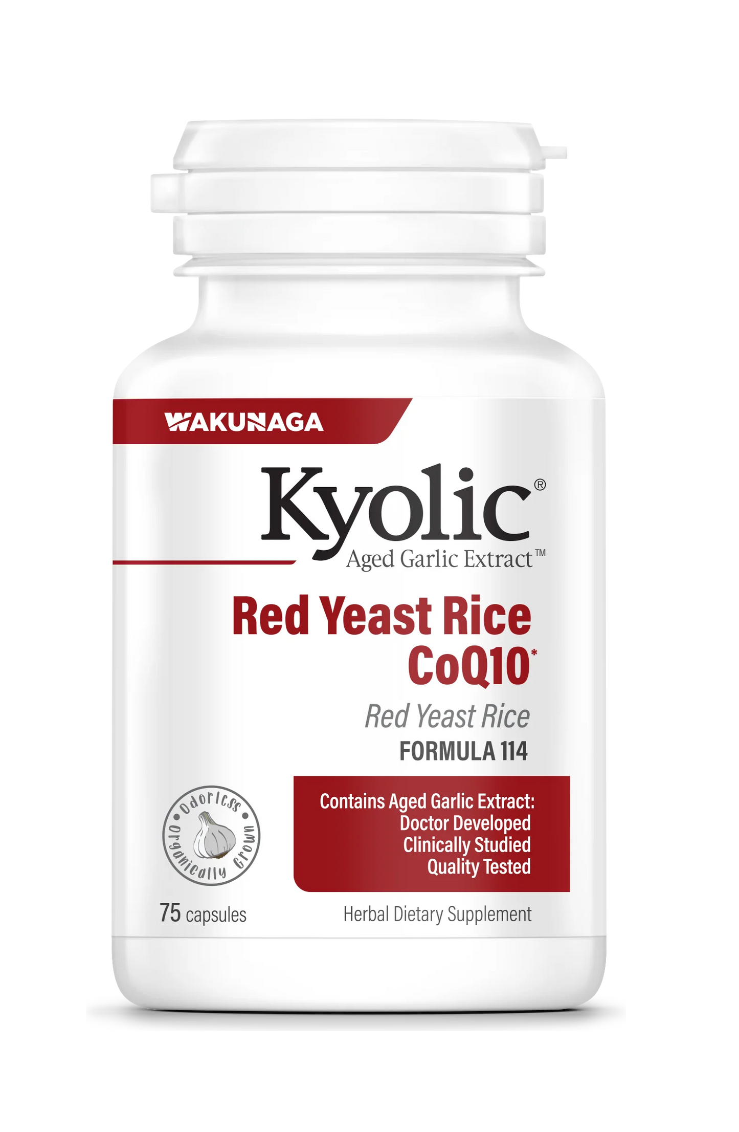 Red Yeast Rice Plus CoQ10 75 Capsules