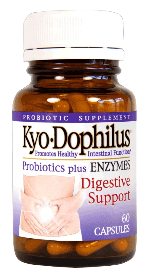 Kyo-Dophilus Probiotics Plus Enzymes 60 Capsules