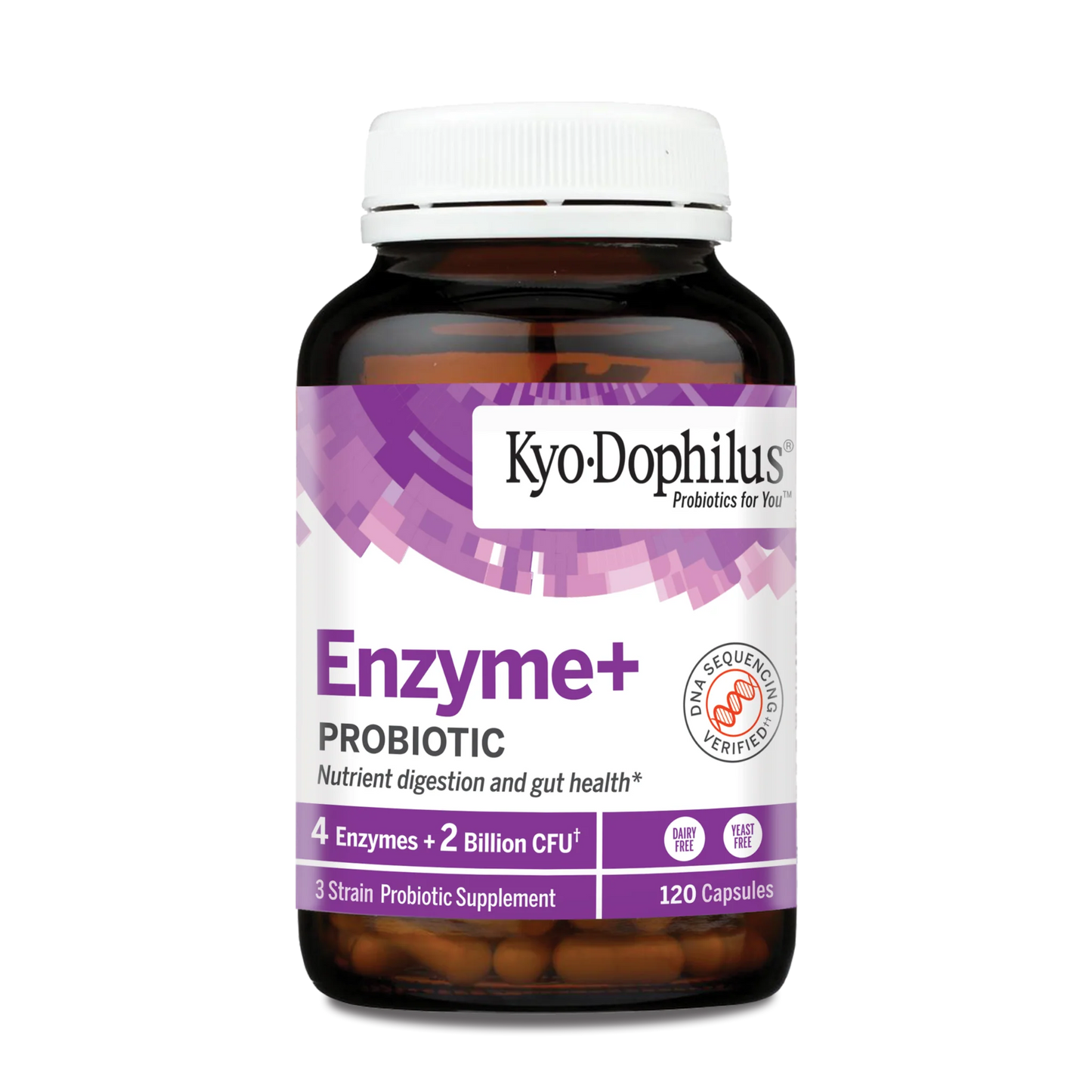 Kyo-Dophilus Probiotics Plus Enzymes 120 Capsules