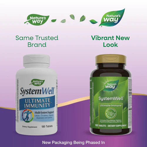SystemWell Ultimate Immunity 180 Tablets by Nature's Way