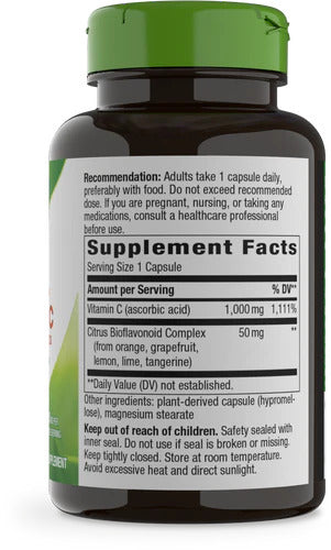 Vitamin C with Bioflavonoids Extra Strength 1000 mg 250 Veg Capsules by Nature's Way
