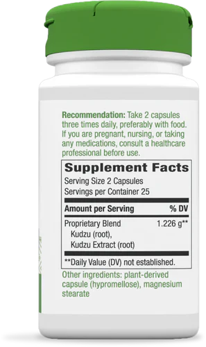 Kudzu Root 613 mg 50 Vegetarian Capsules