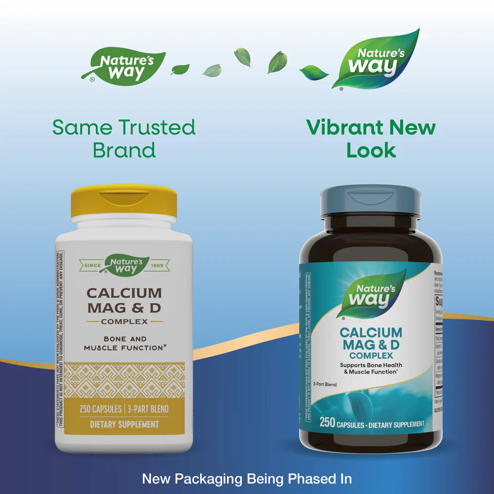 Calcium Mag & D Complex 250 Capsules by Nature's Way