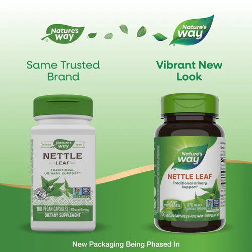Nettle Leaf, 435 mg, 100 Vegan Capsules by Nature's Way