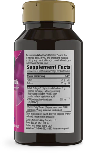 Hydraplenish Hyaluronic Acid with MSM 60 Capsules