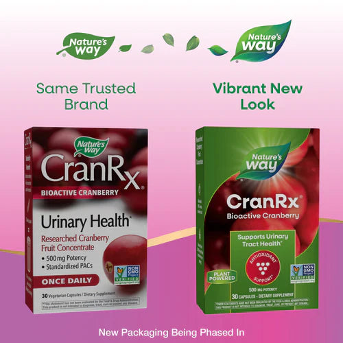 CranRx Bioactive Cranberry 30 Vegetarian Capsules by Nature's Way