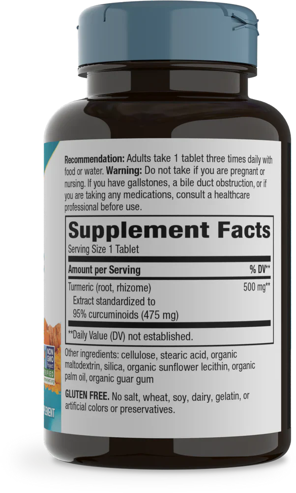 Turmeric Standardized 120 Tablets by Nature's Way