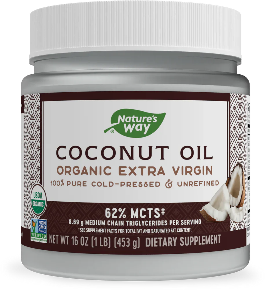 Coconut Oil Extra Virgin 16 oz (454 g)