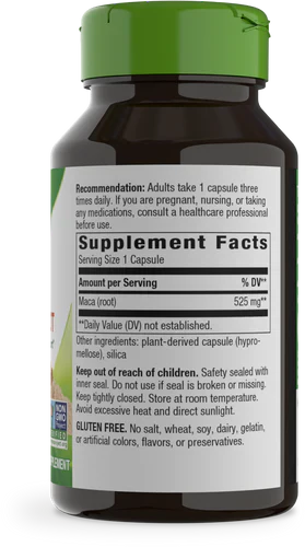 Maca Root 525 mg 100 Vegetarian Capsules by Nature's Way
