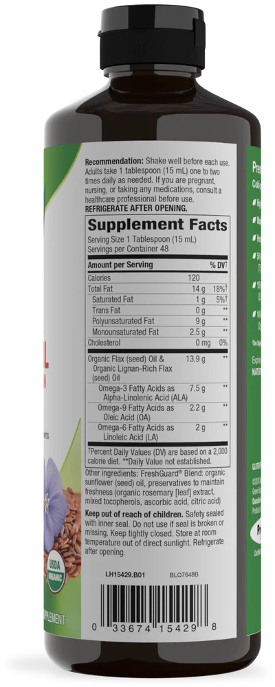 EfaGold Flax Oil Super Lignan 24 fl oz (705 ml)