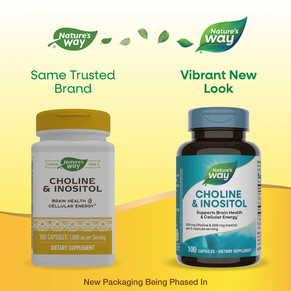 Choline & Inositol 100 Capsules by Nature's Way