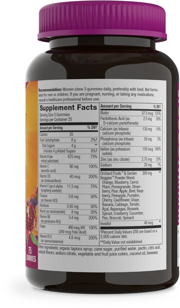 Alive! Women's Gummy Vitamins 75 Gummies