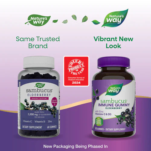 Sambucus Gummies 60 Gummies by Nature's Way