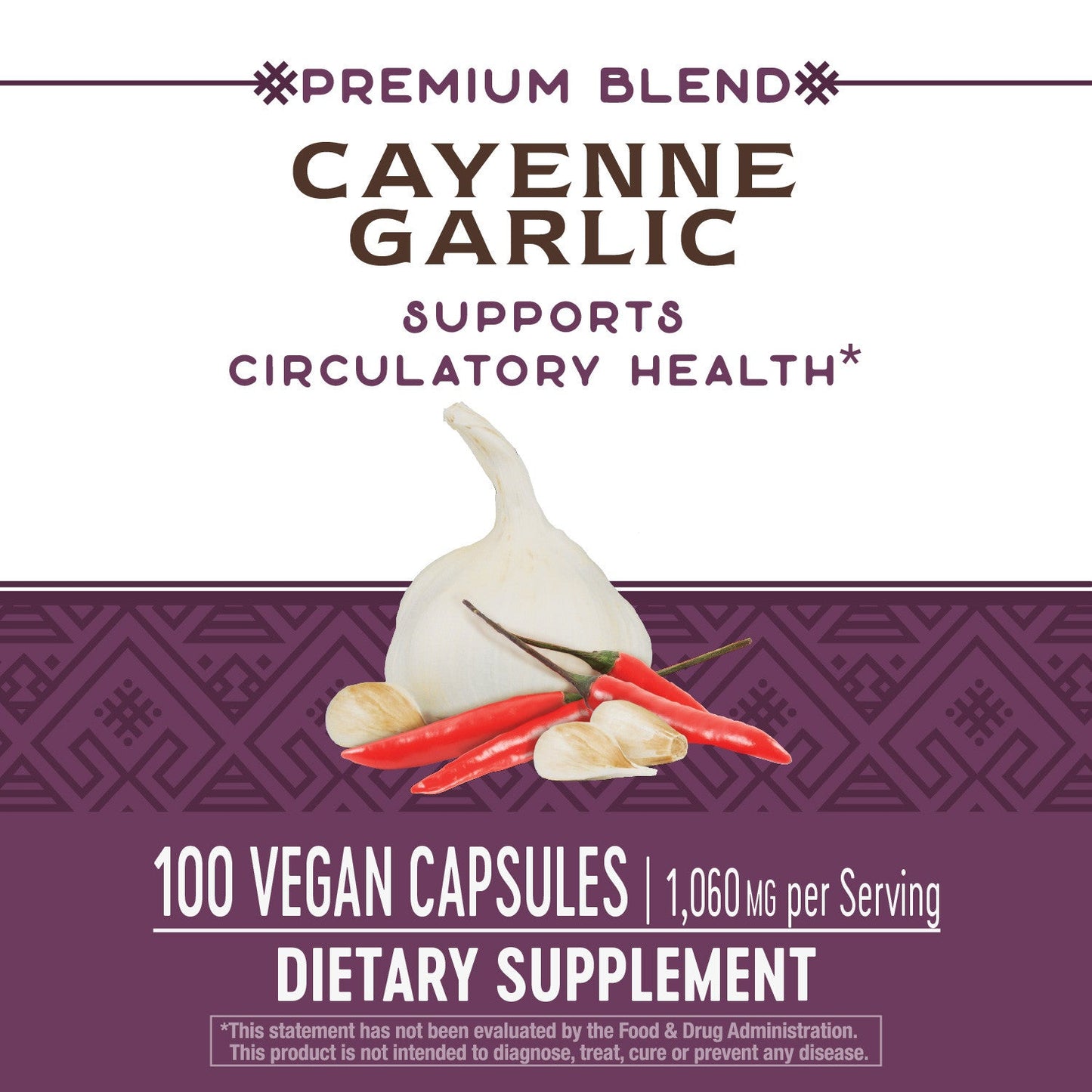 Cayenne Garlic 100 Veg Capsules by Nature's Way best price