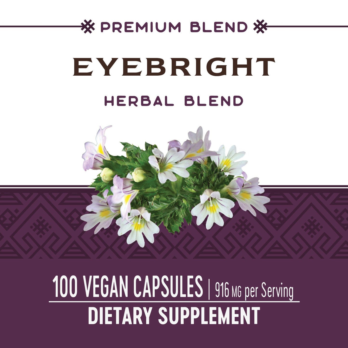 Eyebright Blend 458 mg 100 Veg Capsules by Nature's Way best price