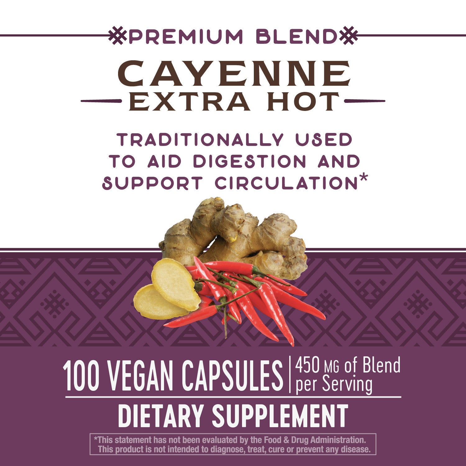 Cayenne Extra Hot 100 Veg Capsules by Nature's Way best price