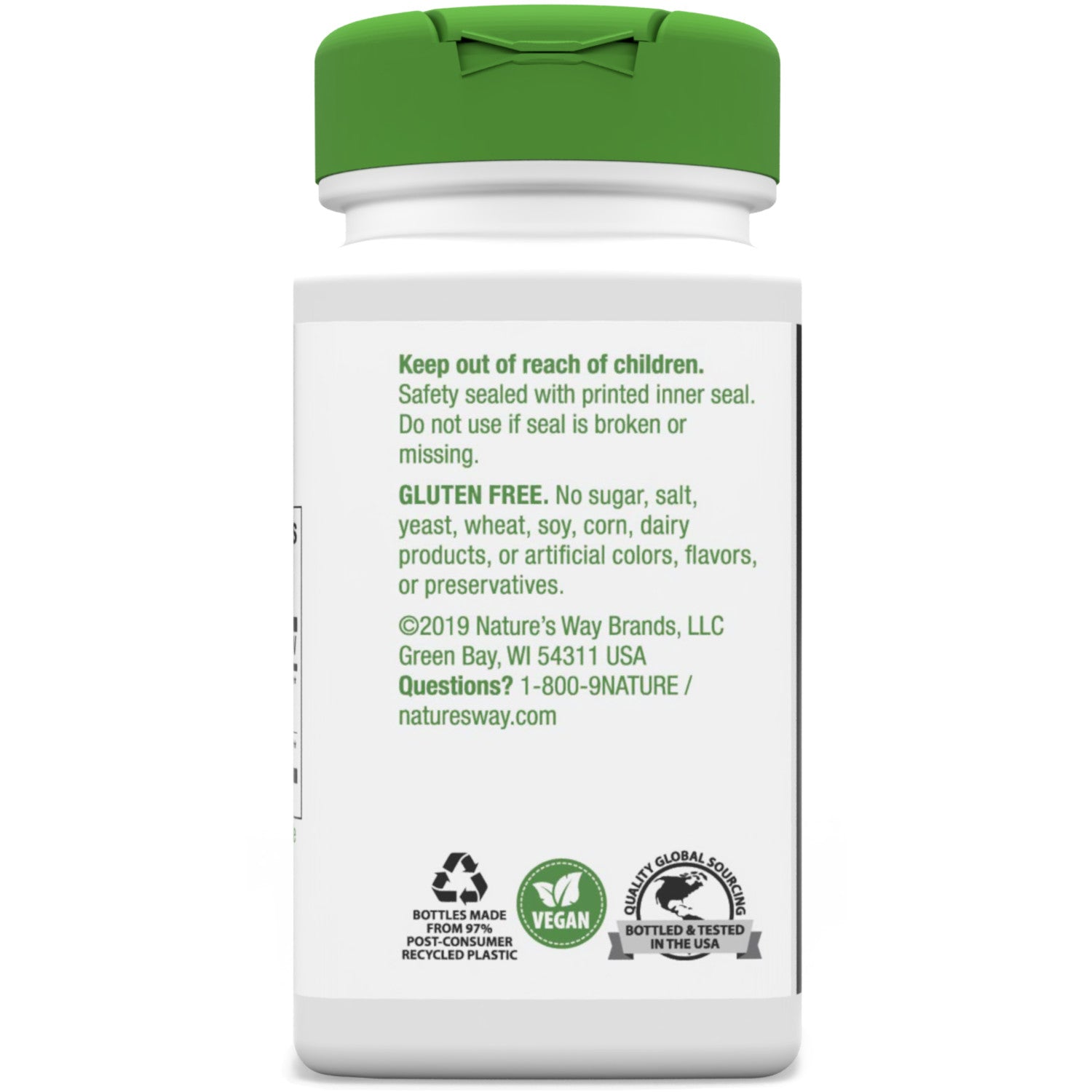 Alfa-Max Alfalfa Concentrate 840 mg 100 Vegan Capsules by Nature's Way best price