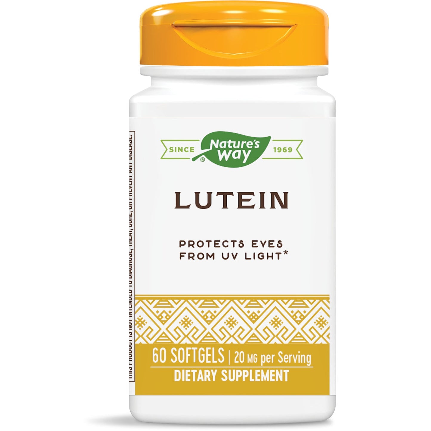 Lutein 20 mg 60 Softgels by Nature's Way best price