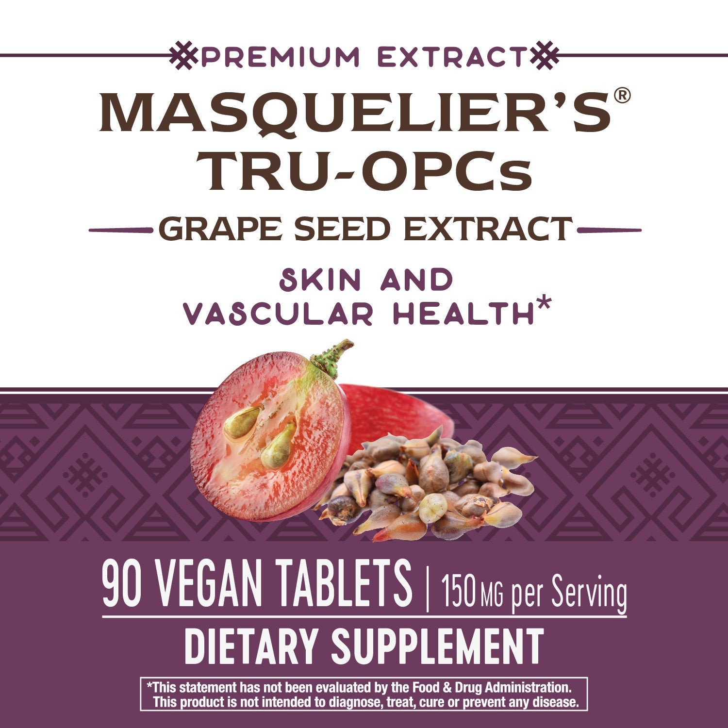 Masquelier's Tru-OPCs 75 mg 90 Tablets by Nature's Way best price