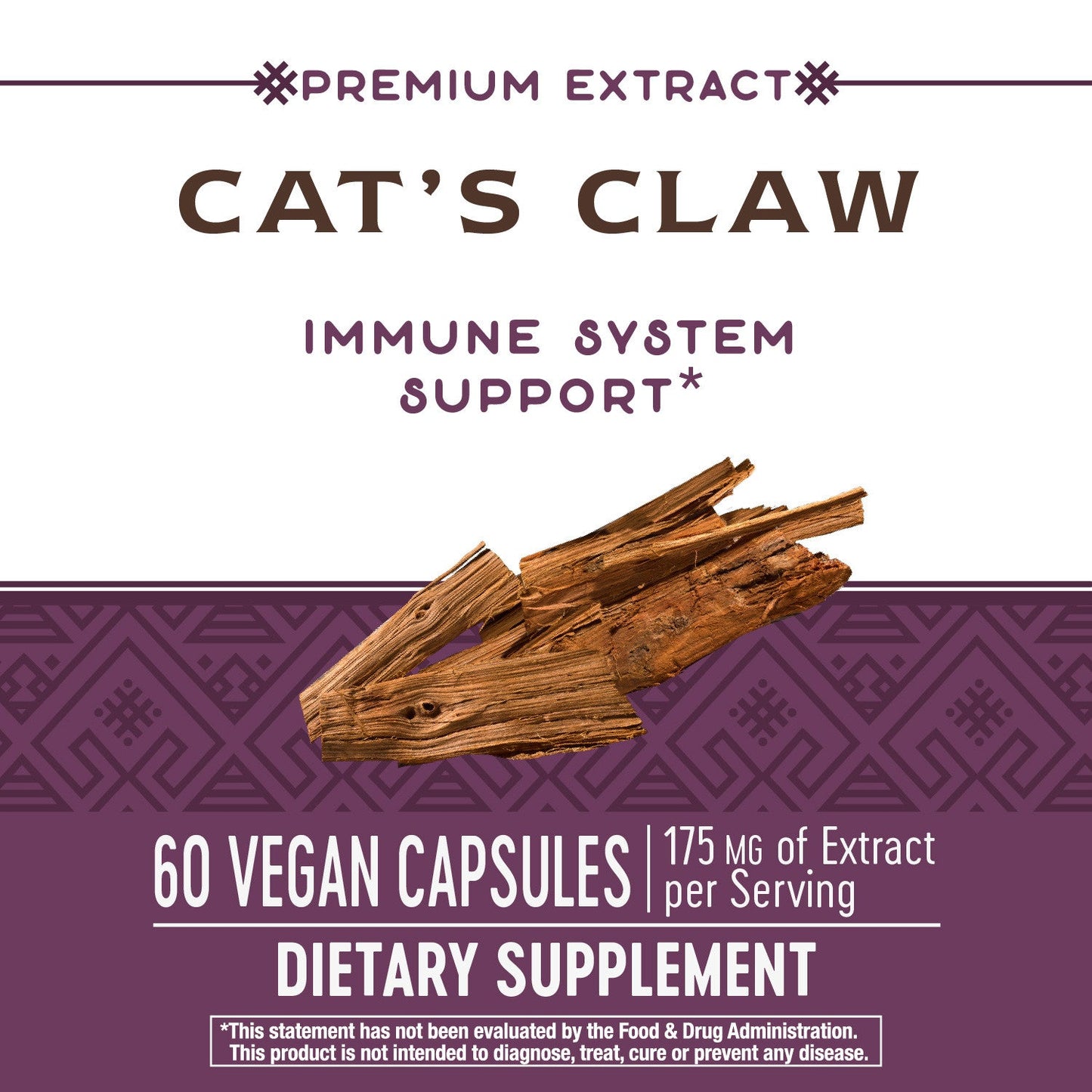 Cat's Claw Standardized 60 Vegetarian Capsules by Nature's Way best price