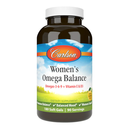 Women's Omega Balance 180 Soft Gels by Carlson