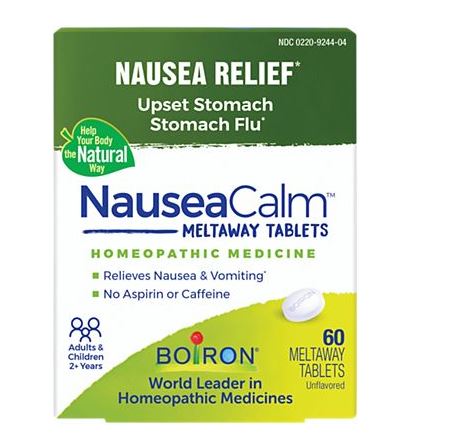 Nausea Calm 60 Tabs by Boiron