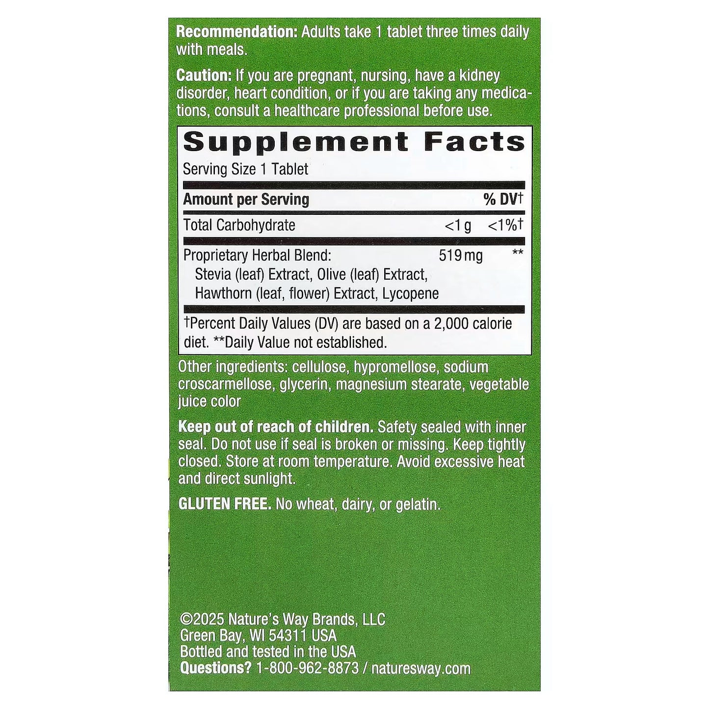 BP Manager 90 Tablets by Nature's Way