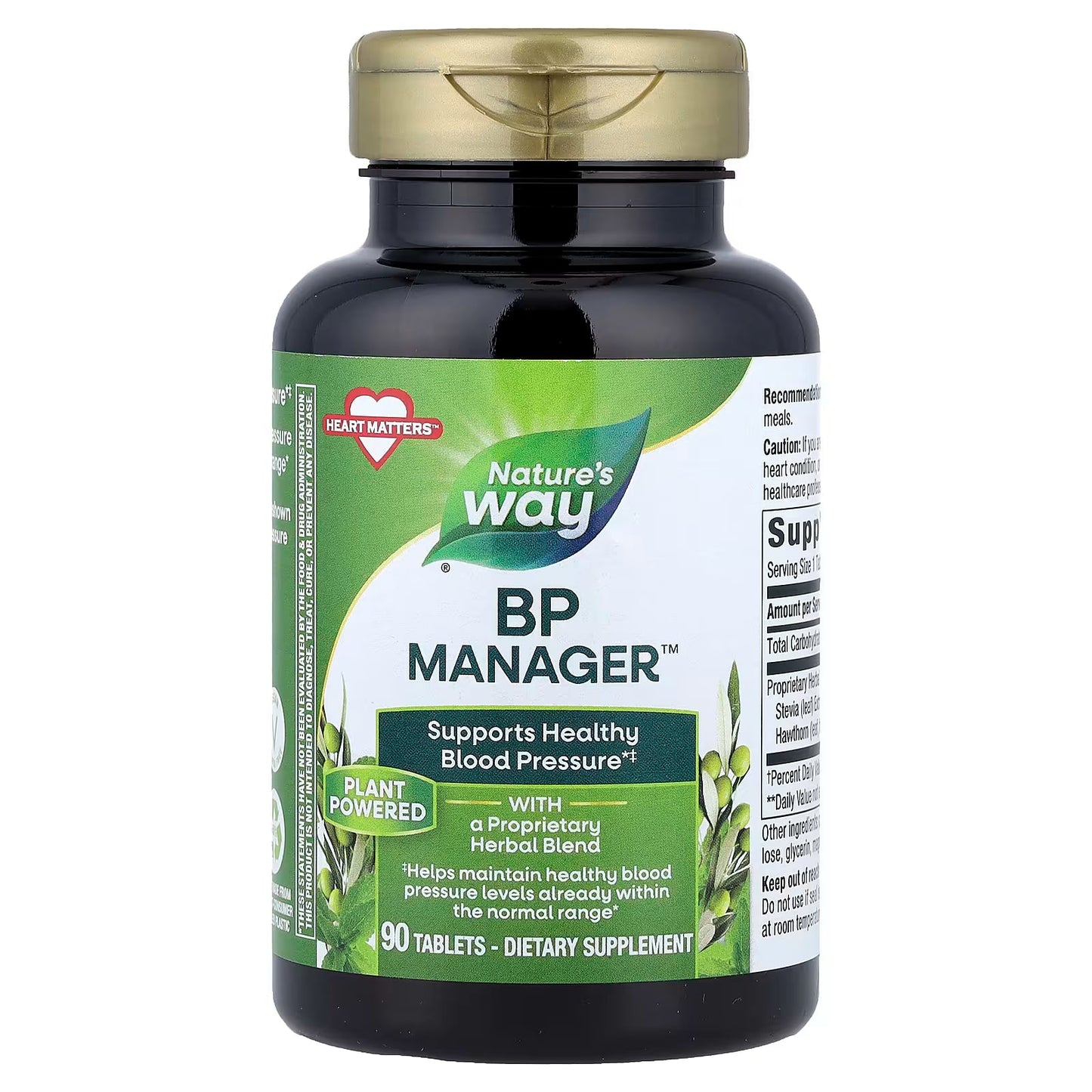 BP Manager 90 Tablets by Nature's Way