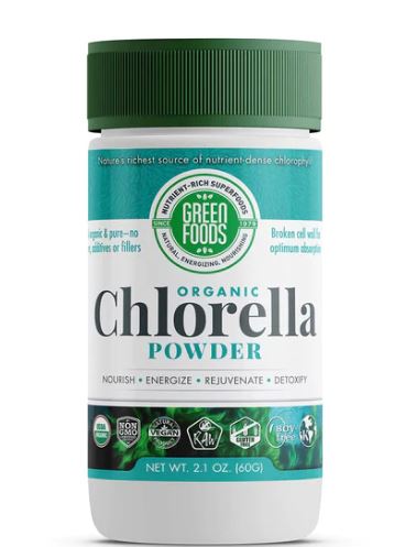 ORGANIC CHLORELLA POWDER 2.1 OZ