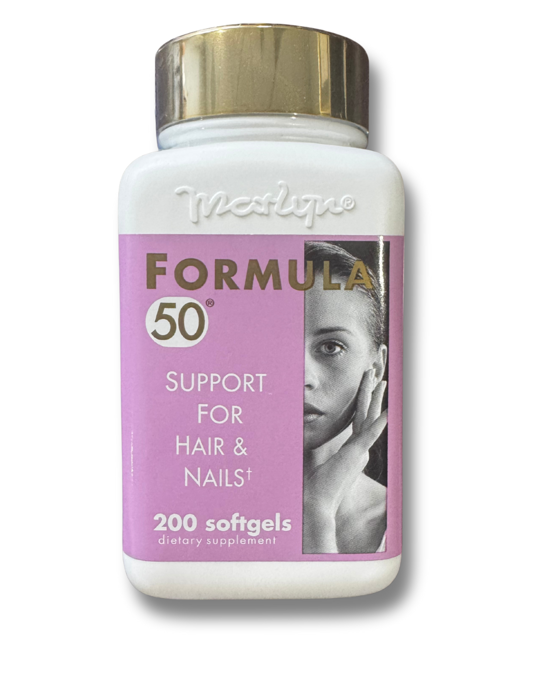 Formula 50 for Hair and Nails 200 Softgels by Naturally Vitamins