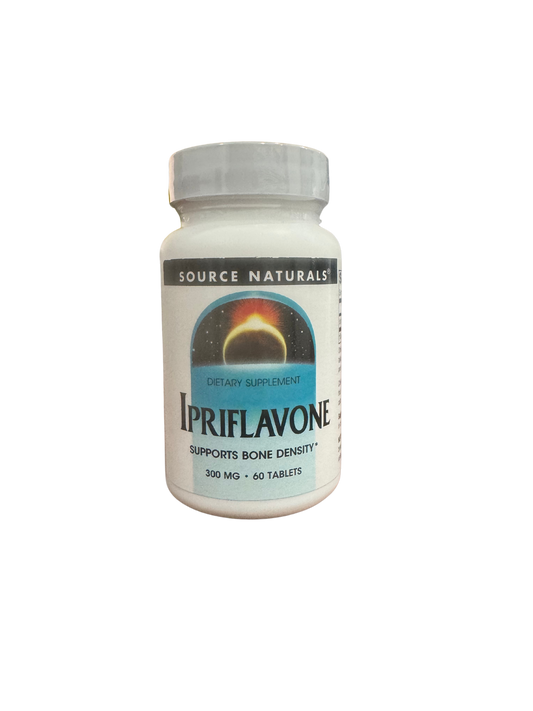 Ipriflavone (aka Ostivone) 300 mg 60 Tablets by Source Naturals