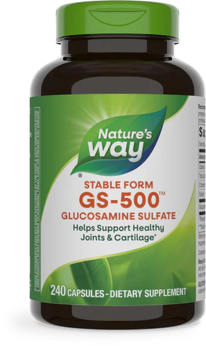 GS-500 Glucosamine Sulfate 240 Veg Capsules