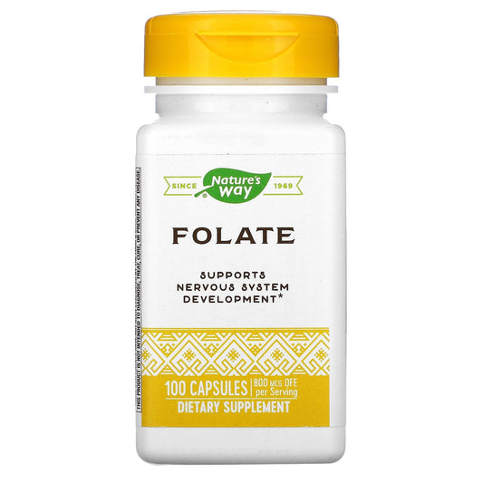 Folic Acid 800 mcg 100 Capsules