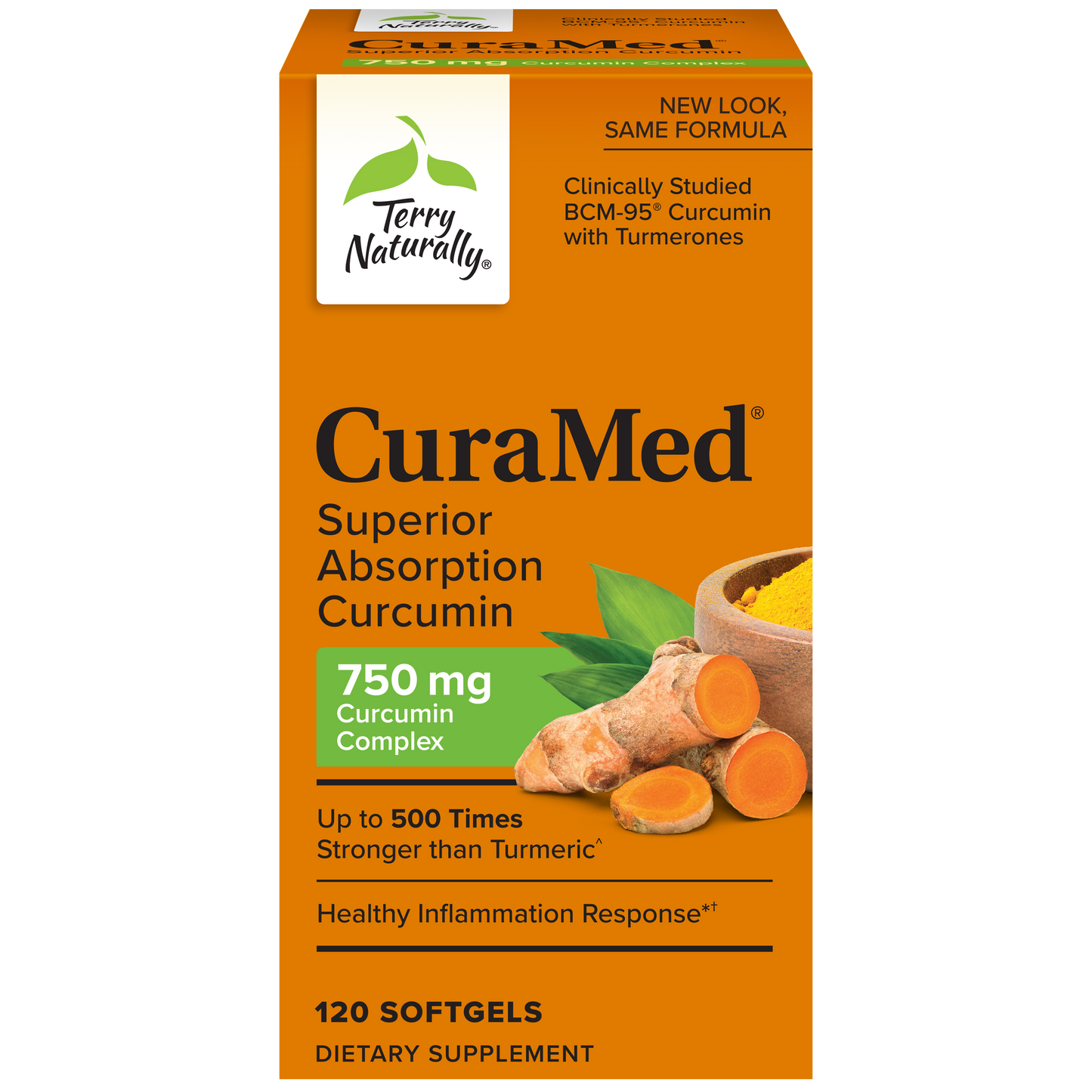 Terry Naturally CuraMed 750 mg 120 Softgels