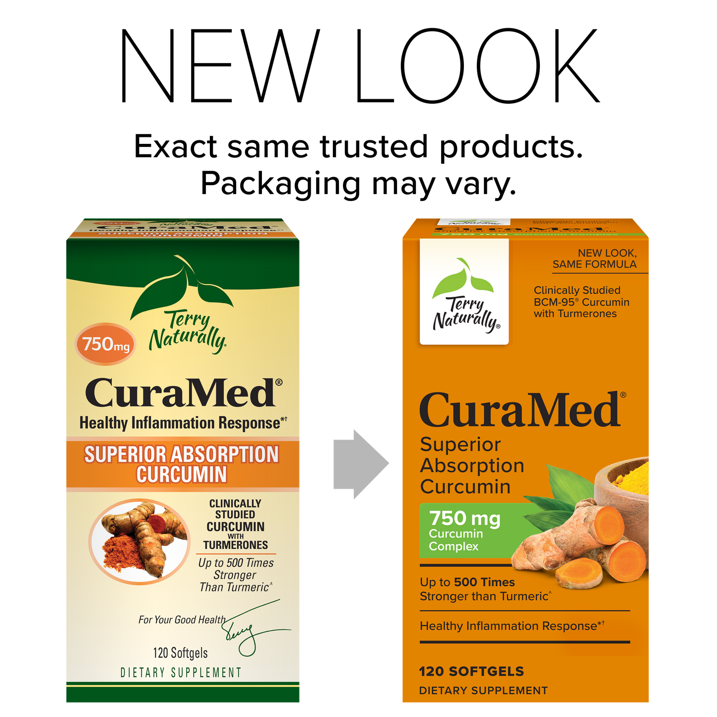 Terry Naturally CuraMed 750 mg 120 Softgels
