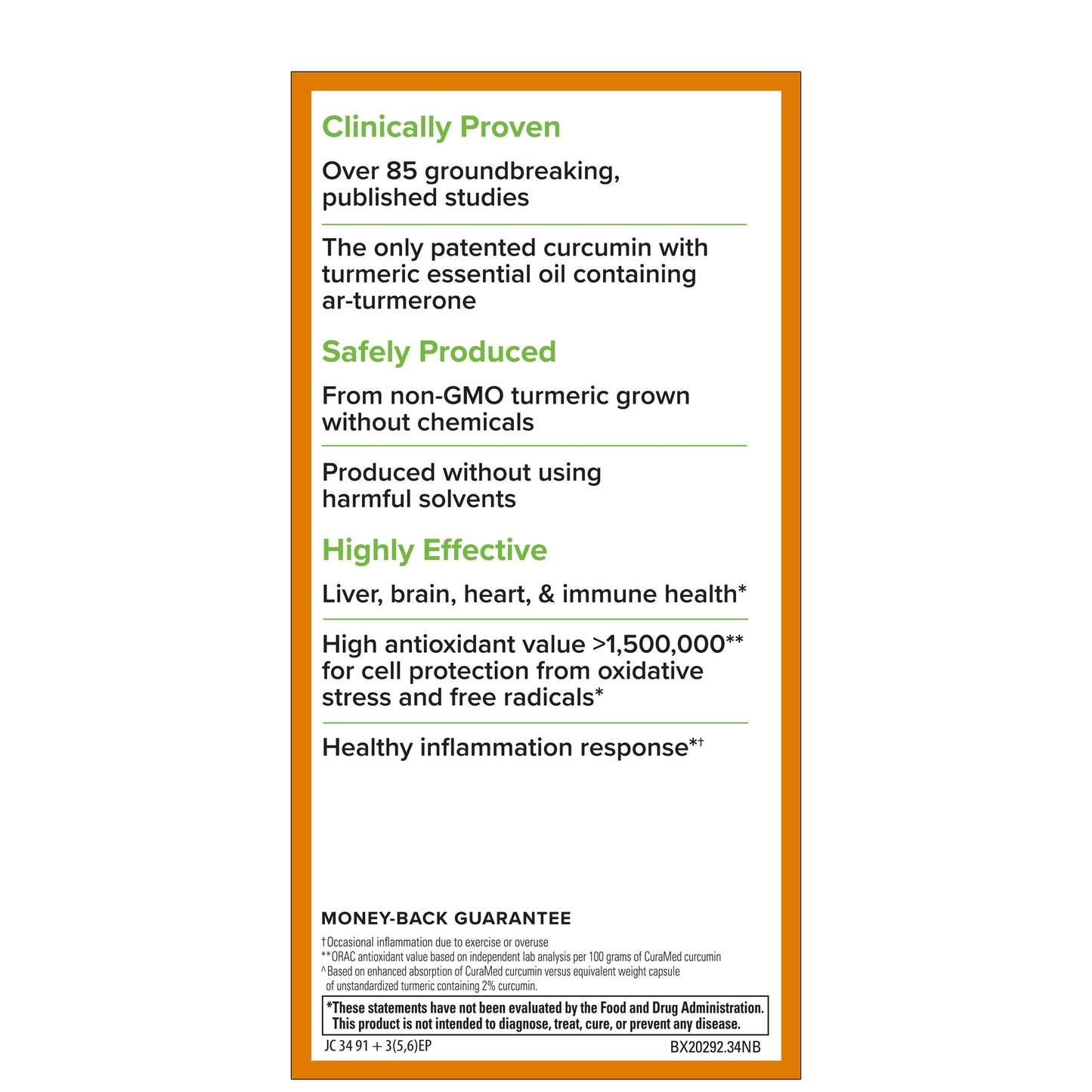Terry Naturally CuraMed 750 mg 120 Softgels