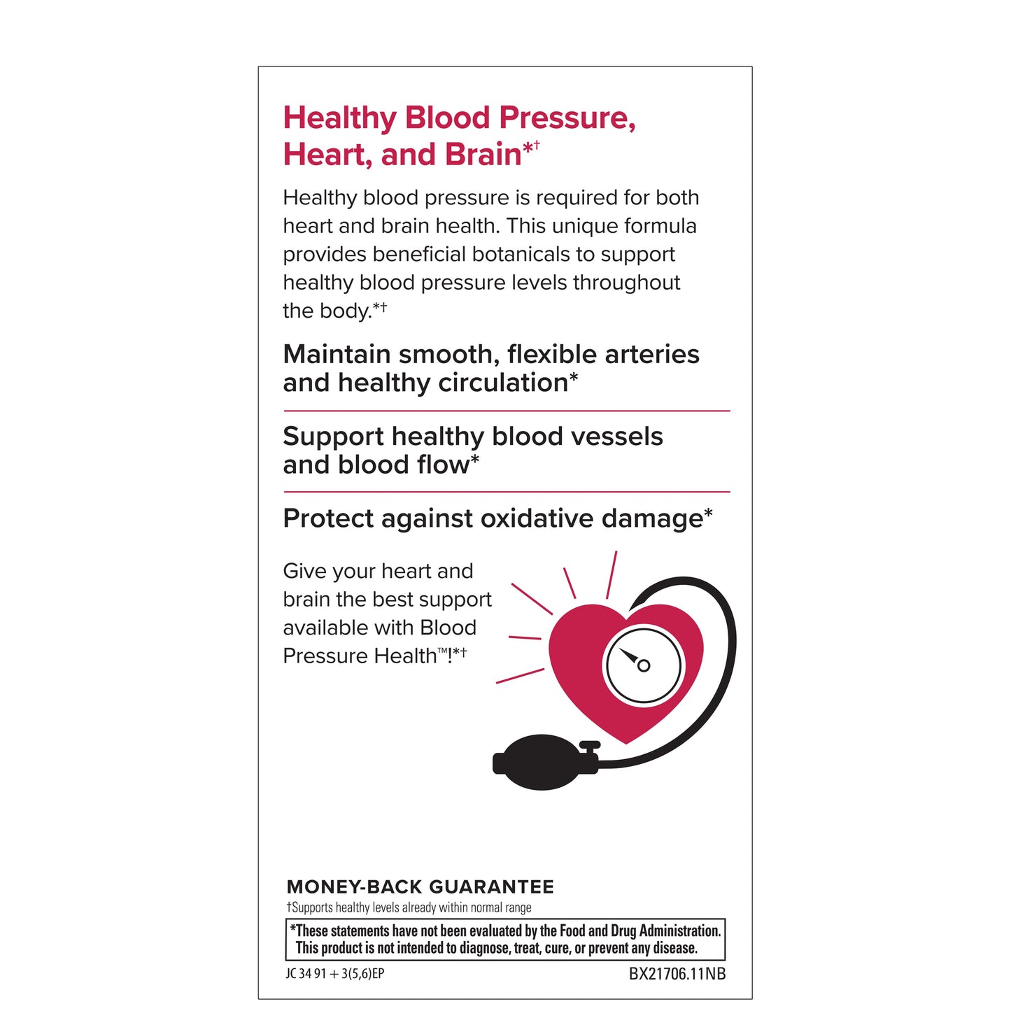 Terry Naturally Blood Pressure Health 60 Capsules