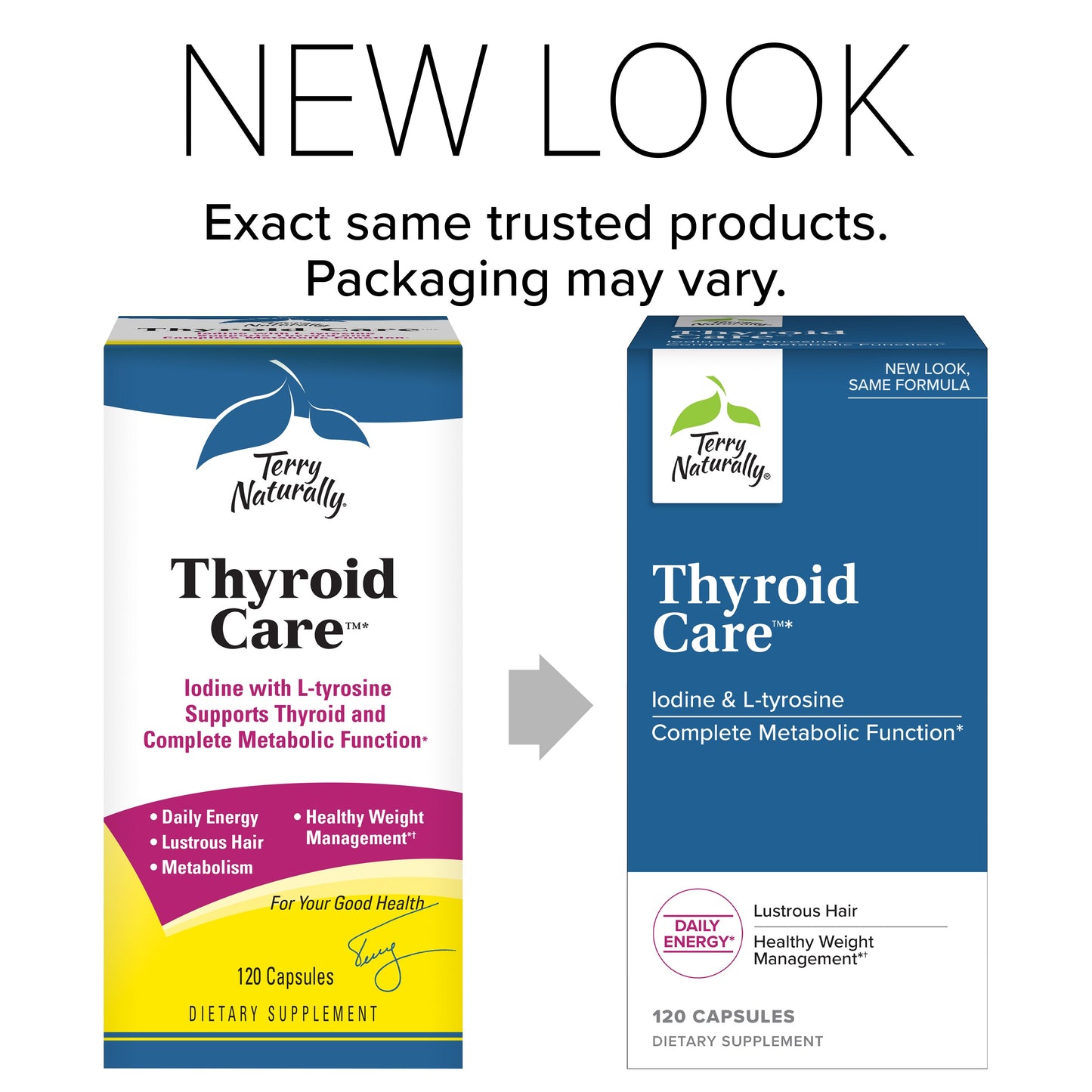 Terry Naturally Thyroid Care 120 Capsules