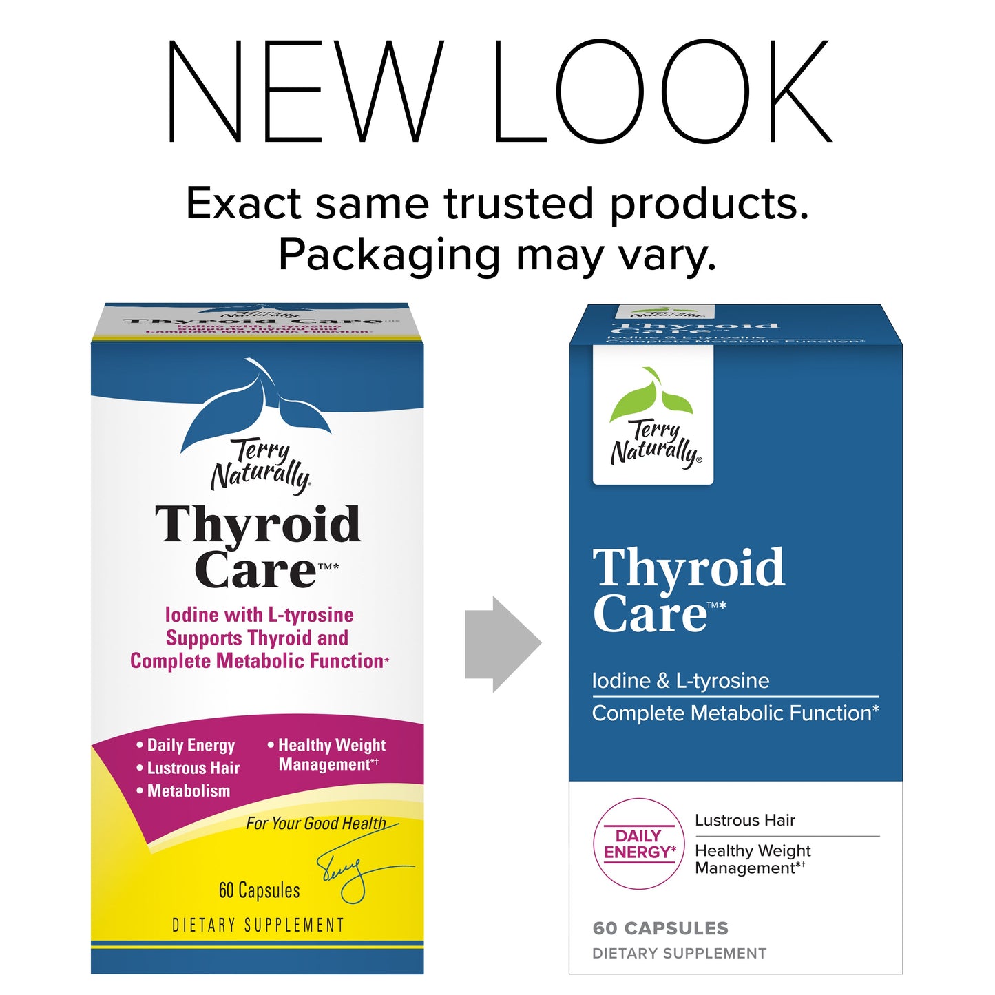 Terry Naturally Thyroid Care 60 Capsules