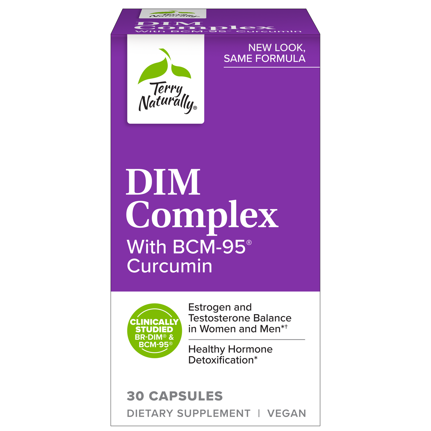 Terry Naturally DIM Complex with BCM-95 Curcumin 30 Capsules, by EuroPharma *NEW LOOK