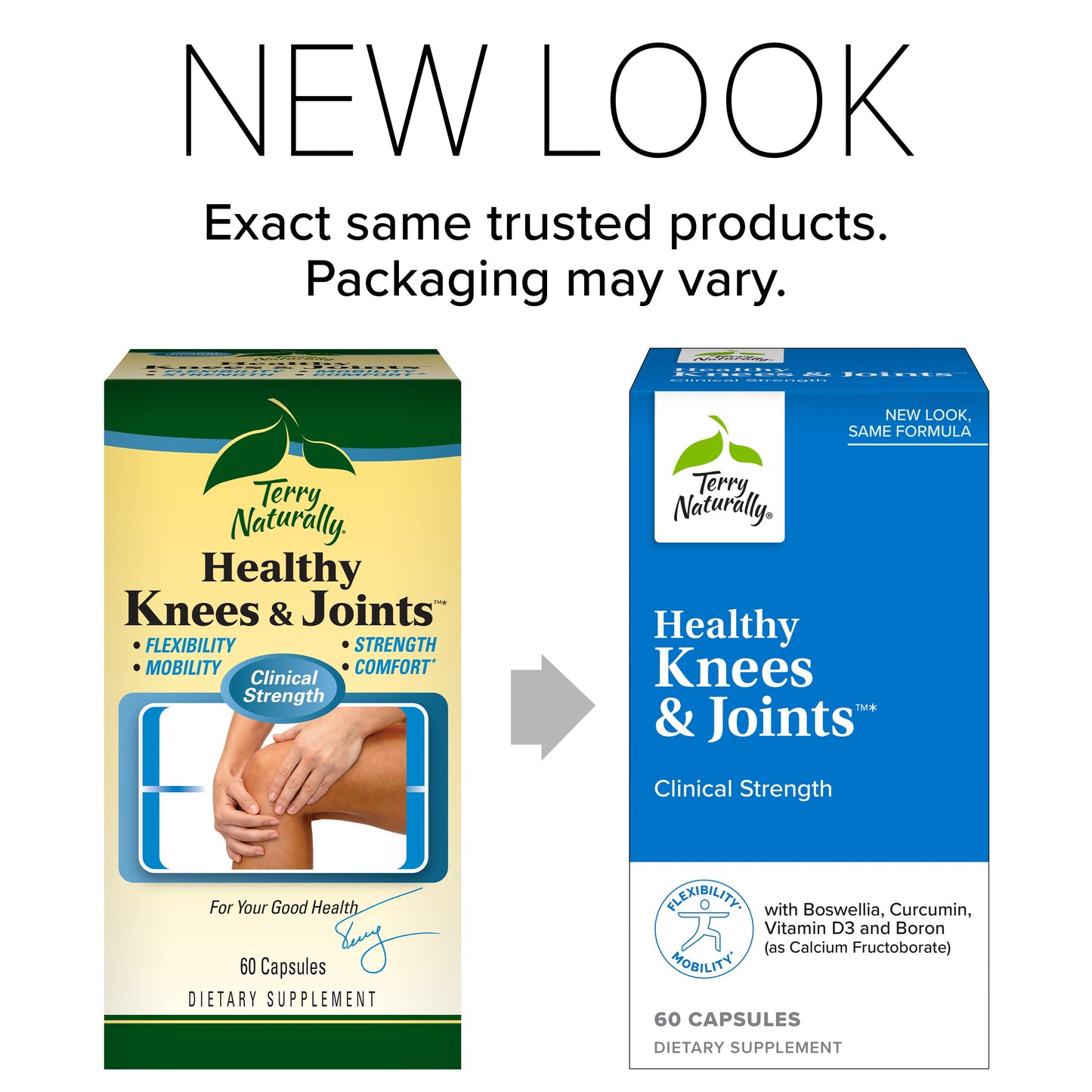 Terry Naturally Healthy Knees & Joints 60 Capsules