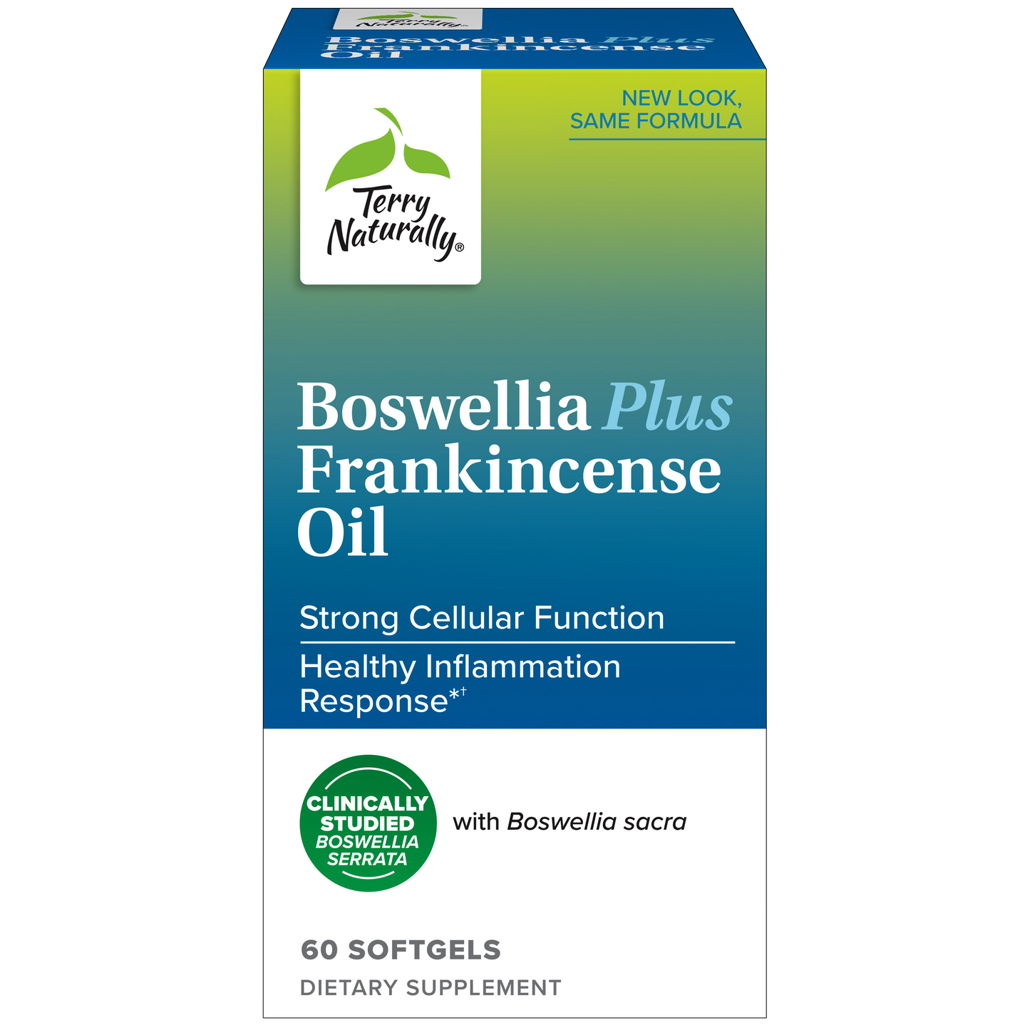 Terry Naturally BosMed + Boswellia with Frankincense Oil 60 Softgels