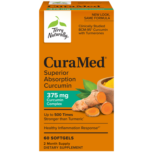 Terry Naturally CuraMed 375 mg 60 Softgels