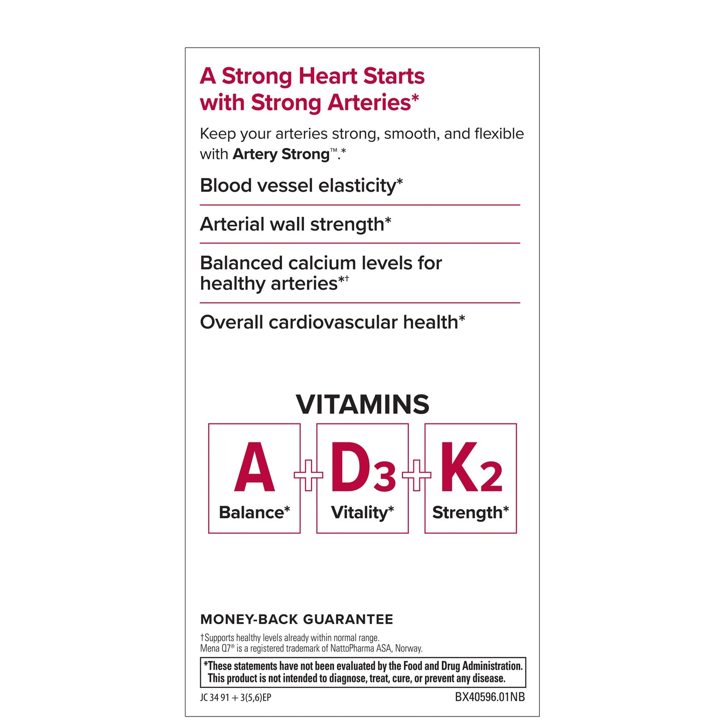 Terry Naturally Artery Strong 60 Softgels by EuroPharma