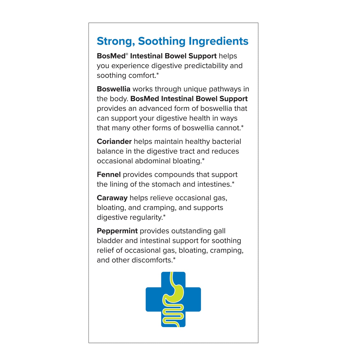 Terry Naturally BosMed Intestinal Bowel Support 60 Softgels
