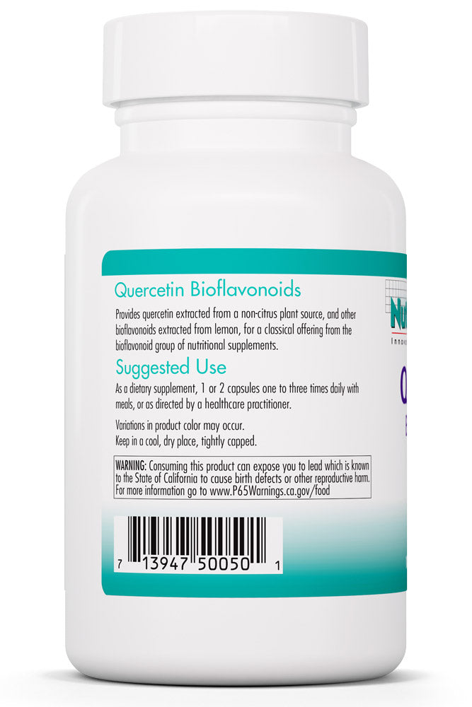 Quercetin Bioflavonoids 100 Vegetarian Capsules by Nutricology best price