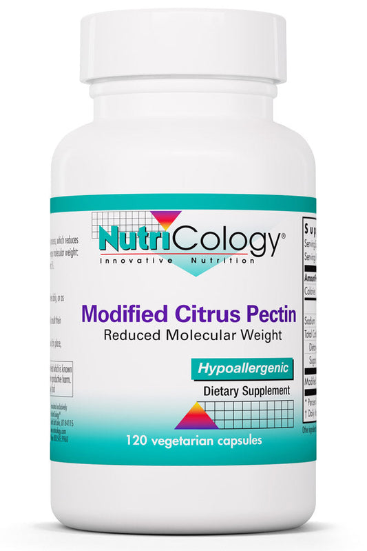 Modified Citrus Pectin 120 Vegetarian Capsules by Nutricology best price