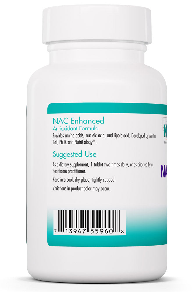 NAC Enhanced Antioxidant Formula 90 tablets by Nutricology best price